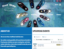 Tablet Screenshot of footstore.com